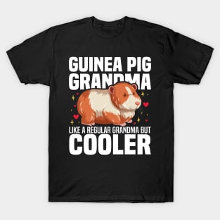 Guinea Pig Grandma like a regular Grandma but cooler T-Shirt